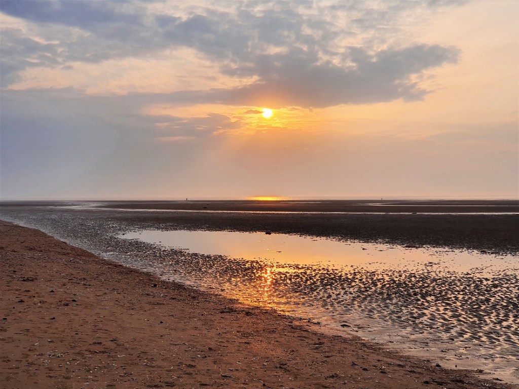 Sunset at Old Hunstanton Beach