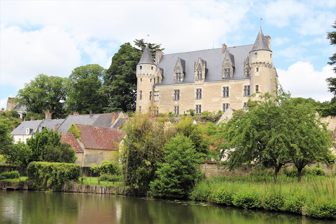Chateau de Montrésor and the River Indrois