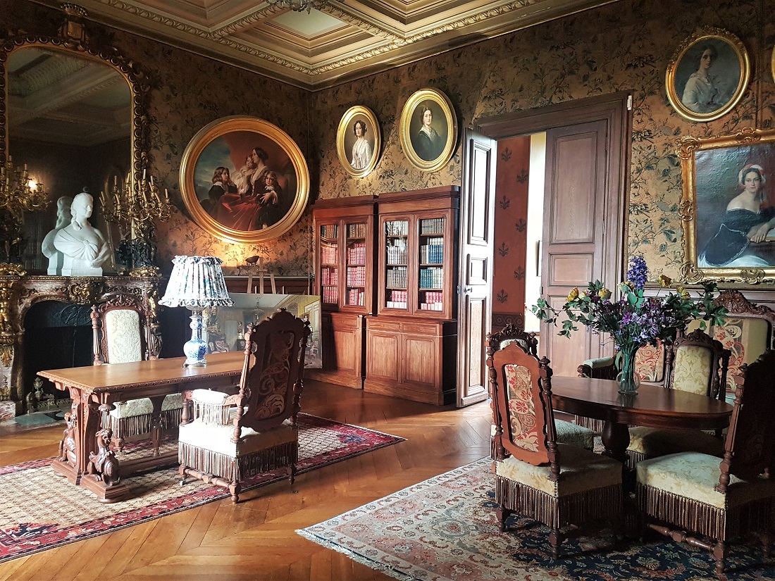 Inside Château de Montrésor