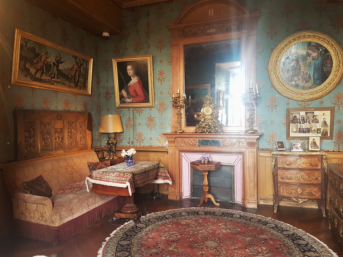 A room inside Château de Montrésor