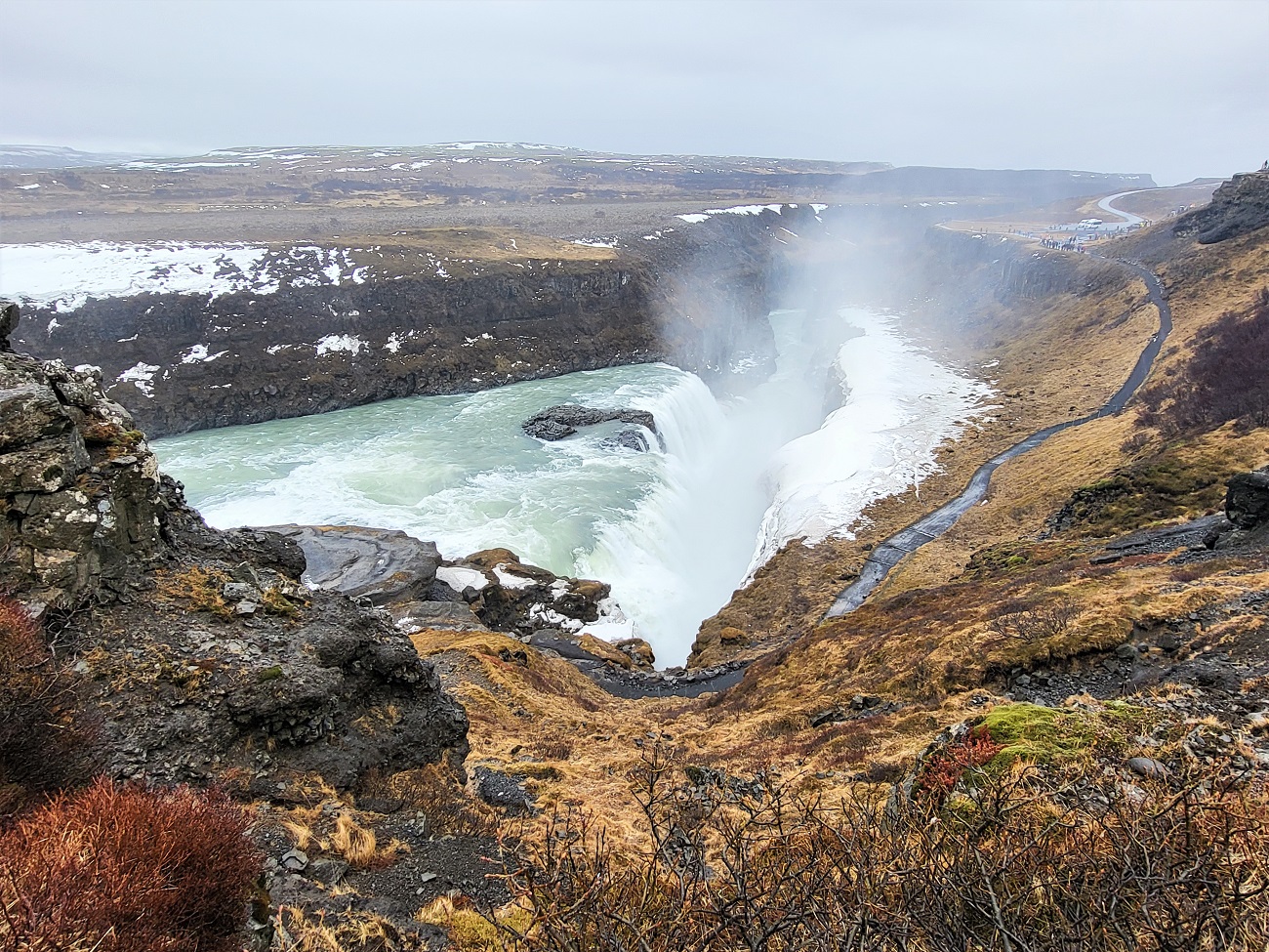 View of Gullfoss