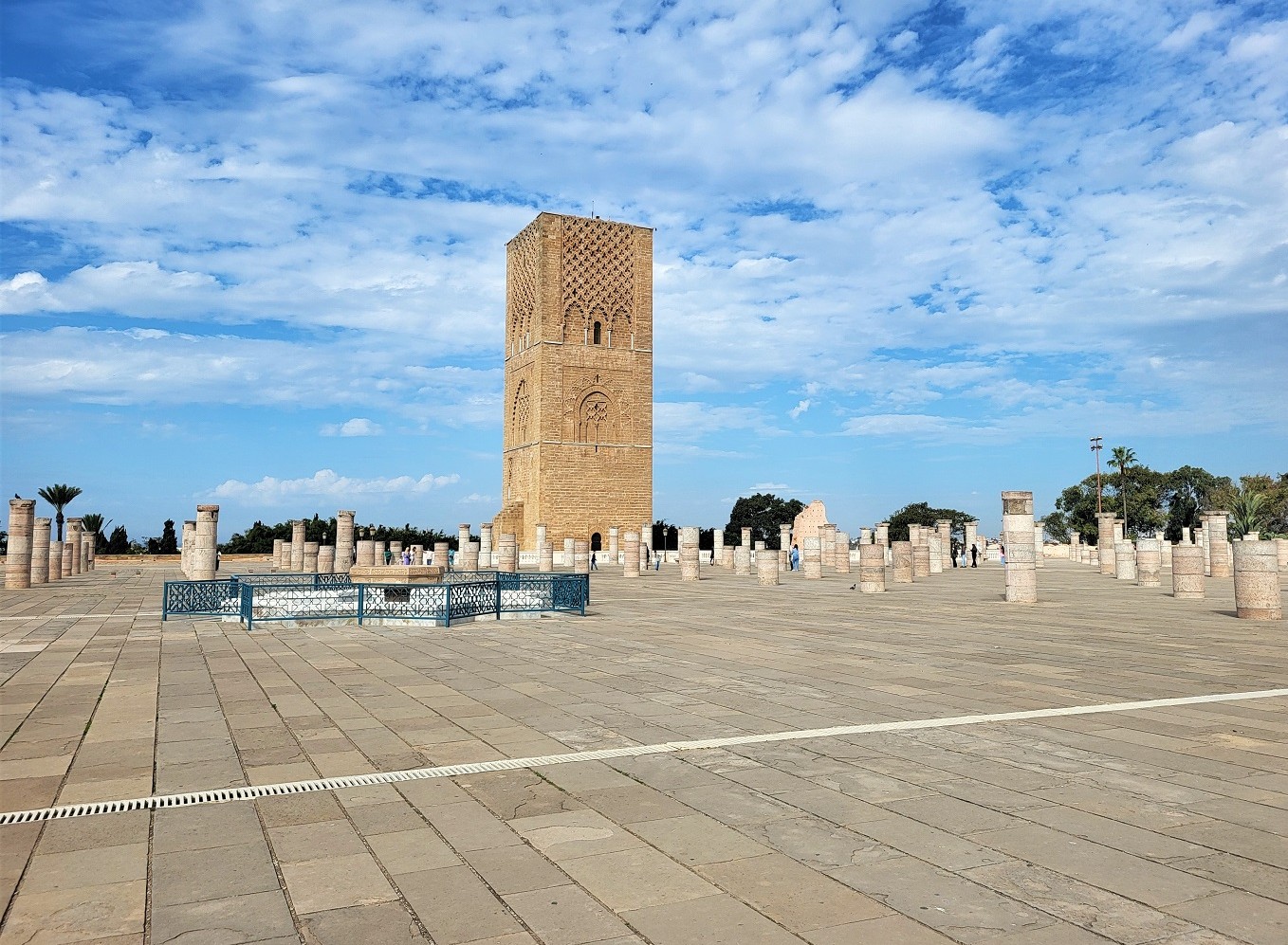 Hassan Tower and mosque remains