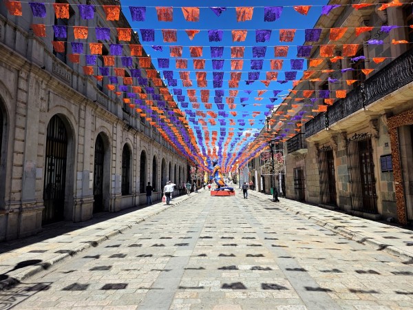 Calle de Macedonia Alcala in Oaxaca