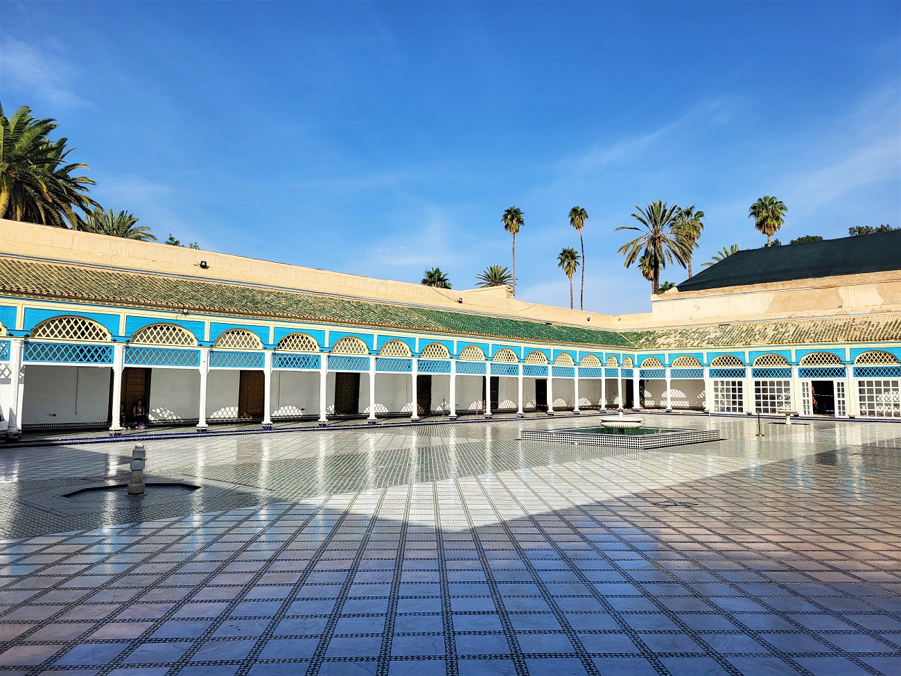 Bahia Palace courtyard