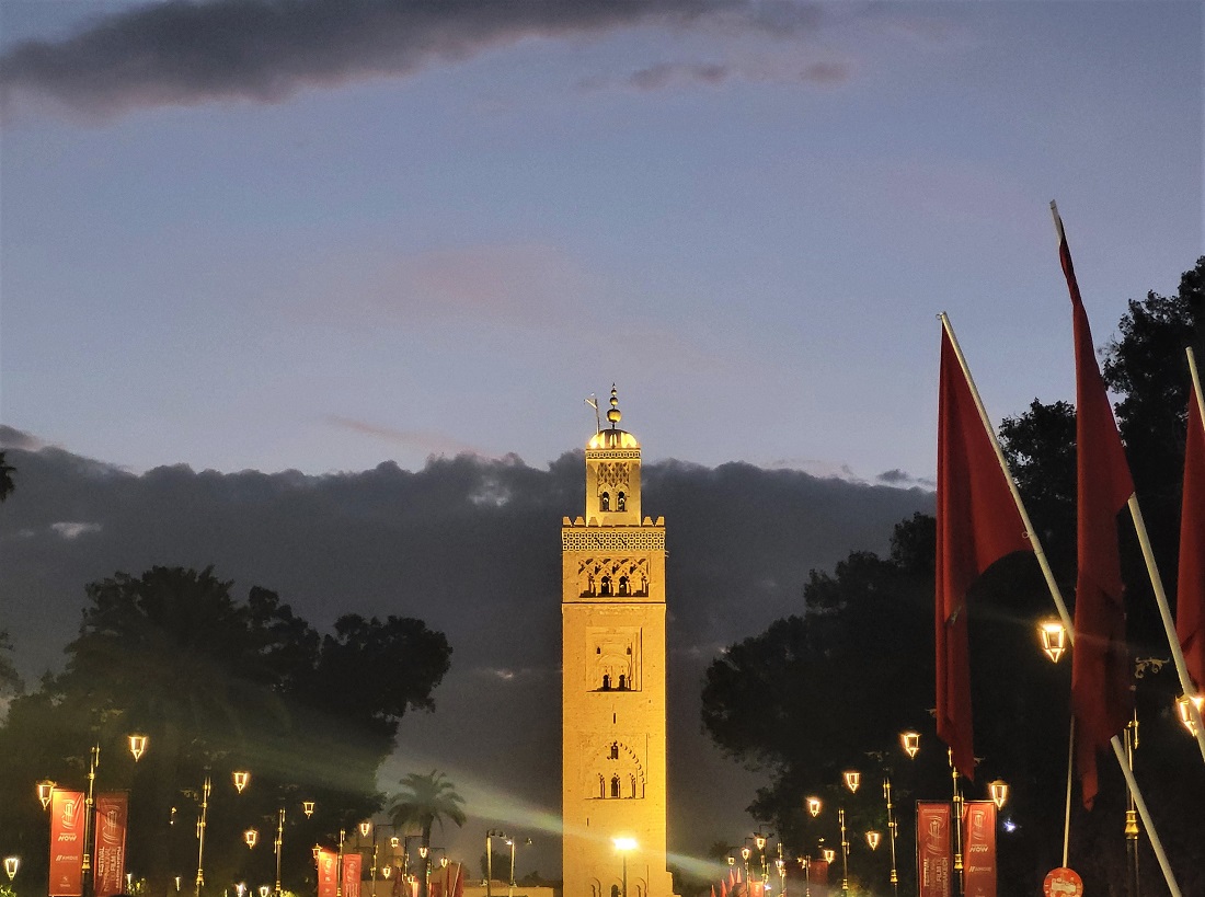 Koutoubia Mosque's minaret