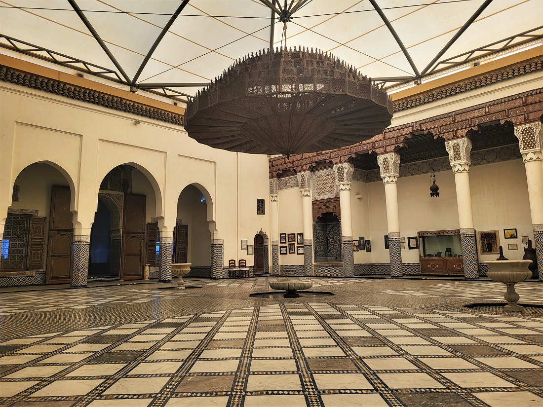 Musée de Marrakech courtyard