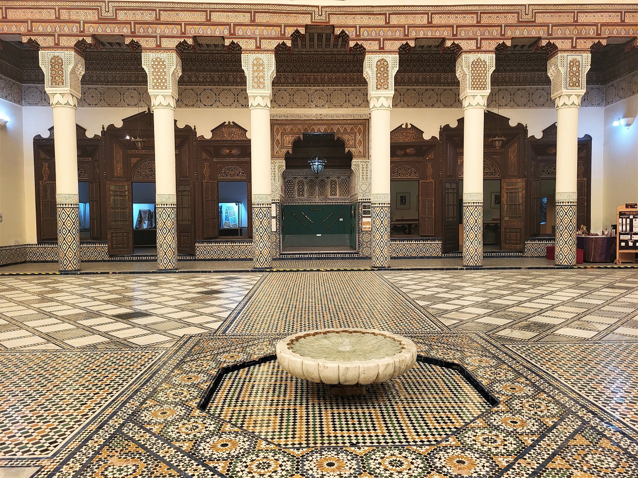 Musée de Marrakech courtyard